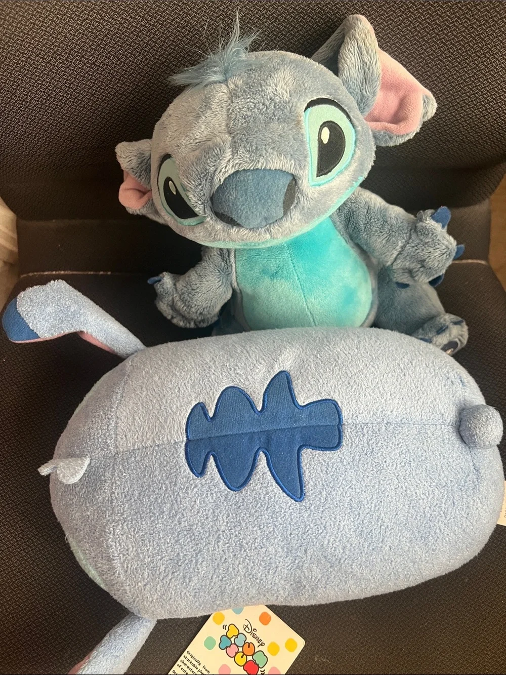 Disney Stitch Plush Duo - Light Blue & Teal
